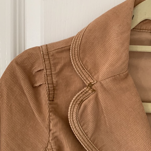 LOFT Camel Corduroy Long Sleeves Jacket Size 2P - Picture 3 of 13